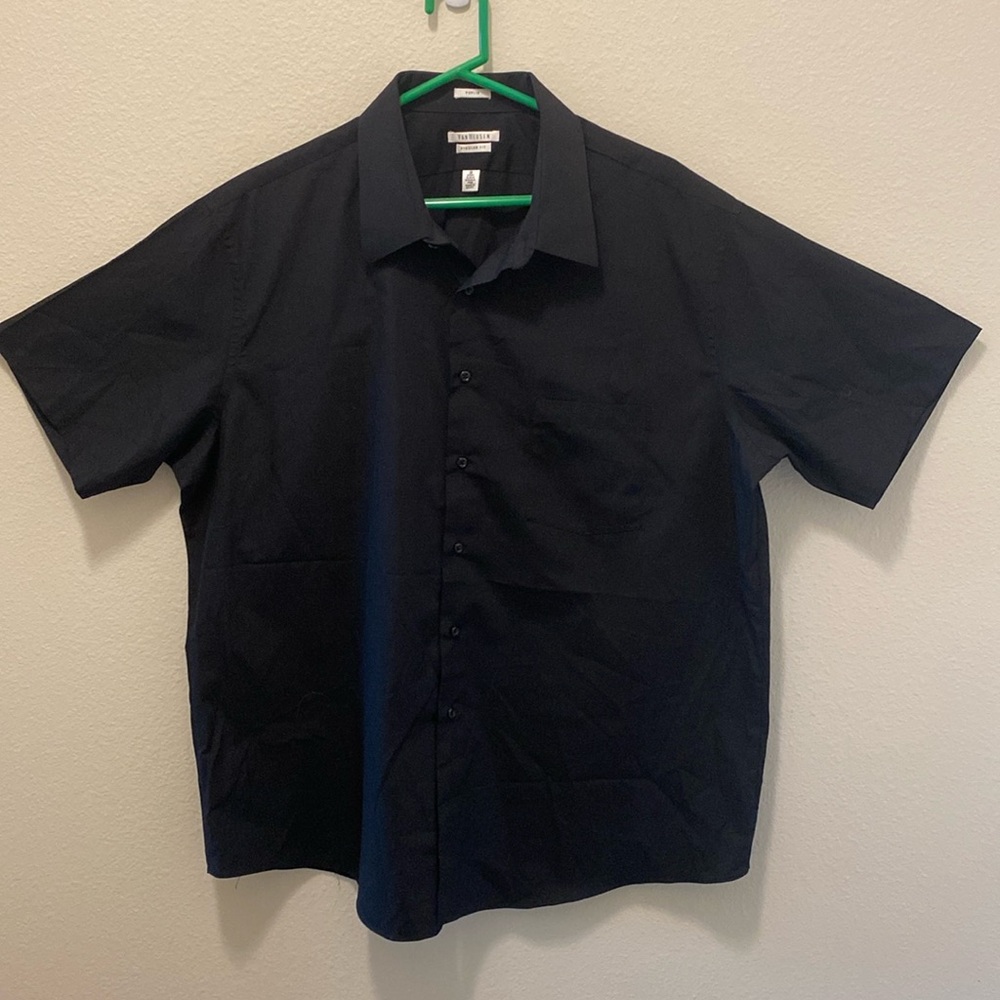 Van Heusen short sleeve shirt NWOT